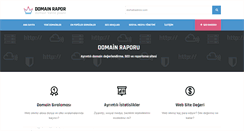 Desktop Screenshot of domainrapor.com
