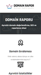 Mobile Screenshot of domainrapor.com