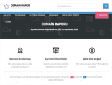 Tablet Screenshot of domainrapor.com